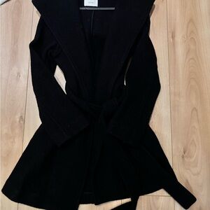 Aritzia Wilfred Black Wool Jacket